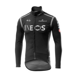 CASTELLI Cycling thermal jacket - INEOS 2020 - black