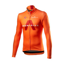 CASTELLI Cycling winter long sleeve jersey - INEOS GRENADIERS '21 - light blue/orange