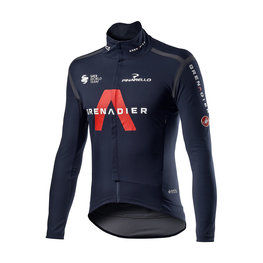 CASTELLI Cycling thermal jacket - INEOS GRENADIERS '21 - blue