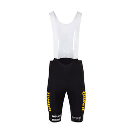 AGU Cycling bib shorts - JUMBO-VISMA 2019 - black/yellow