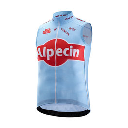 KATUSHA SPORTS Cycling sleeveless jersey - ALPECIN 2019  - light blue/red
