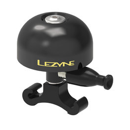 LEZYNE bell - CLASSIC BRASS MEDIUM - black