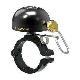 LEZYNE bell - CLASSIC BRASS - HM - black