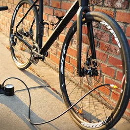 LEZYNE pump - MACRO FLOOR  - silver