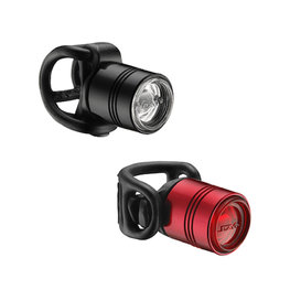 LEZYNE light - FEMTO DRIVE SET - red/black