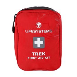 LIFESYSTEMS first aid kit - TREK FIRST AID KIT - red