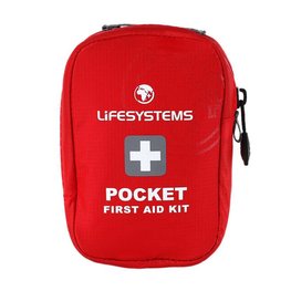 LIFESYSTEMS first aid kit - POCKET FIRST AID KIT - red