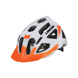 LIMAR Cycling helmet - X-RIDE MTB - orange/white