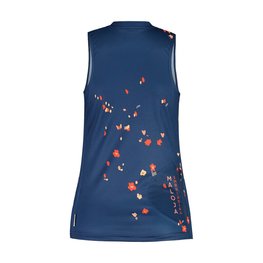 MALOJA Cycling sleeve less t-shirt - TRECIMEM. LADY - blue