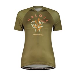 MALOJA Cycling short sleeve jersey - GANESM. 1/2 LADY - green