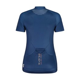 MALOJA Cycling short sleeve jersey - GANESM. 1/2 LADY - blue