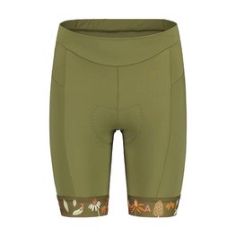 MALOJA Cycling shorts without bib - GANESM. 1/2 LADY - green