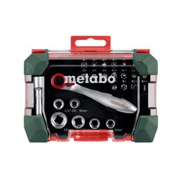 METABO Cycling tools - BIT AND RATCHET BOX - black