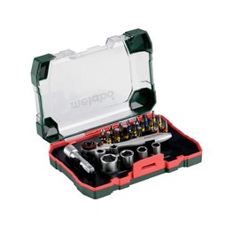METABO Cycling tools - BIT AND RATCHET BOX - black