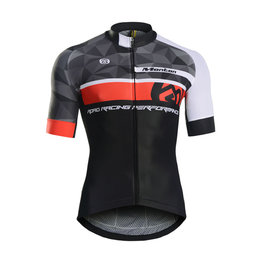 MONTON Cycling short sleeve jersey - JAT II - black/red