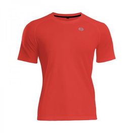 MONTON Cycling short sleeve t-shirt - TENXON  - red