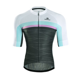 MONTON Cycling short sleeve jersey - SOAR - black/white