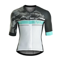MONTON Cycling short sleeve jersey - JAT III - white/black