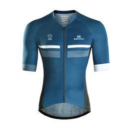 MONTON Cycling short sleeve jersey - PERSEVERANCE - blue