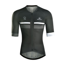 MONTON Cycling short sleeve jersey - PERSEVERANCE - black