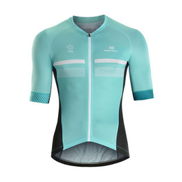 MONTON Cycling short sleeve jersey - PERSEVERANCE - turquoise