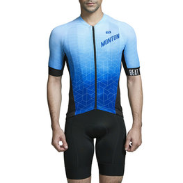 MONTON Cycling short sleeve jersey - DEEP - blue/black