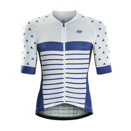 MONTON Cycling short sleeve jersey - SUMMIT - blue/white