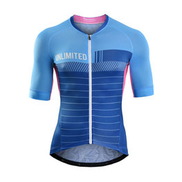 MONTON Cycling short sleeve jersey - PIONEER - blue