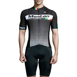 MONTON Cycling short sleeve jersey - TEMEST  - black