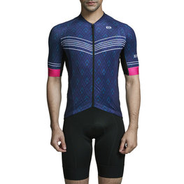 MONTON Cycling short sleeve jersey - UNLIMITED - blue