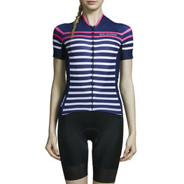 MONTON Cycling short sleeve jersey - SAILOR LADY - blue