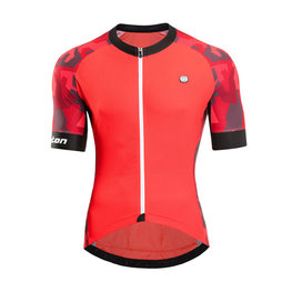 MONTON Cycling short sleeve jersey - DISGUISER II - red