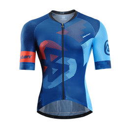 MONTON Cycling short sleeve jersey - ATTACK - blue