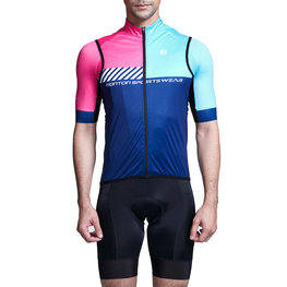 MONTON Cycling gilet - SYLPHS  - blue/pink