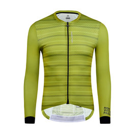 MONTON Cycling summer long sleeve jersey - SANGER SUMMER - green