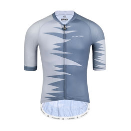 MONTON Cycling short sleeve jersey - ROAR - grey