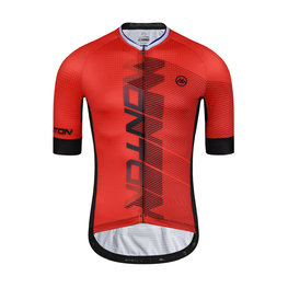 MONTON Cycling short sleeve jersey - FORMULA - red/black