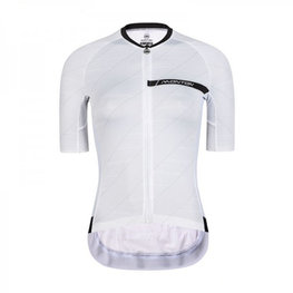 MONTON Cycling short sleeve jersey - CHORD LADY - white