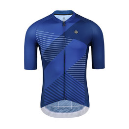 MONTON Cycling short sleeve jersey - SPATIAL - blue