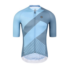 MONTON Cycling short sleeve jersey - SPATIAL - light blue/grey