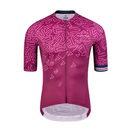 MONTON Cycling short sleeve jersey - UNGO - purple