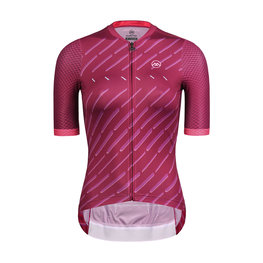 MONTON Cycling short sleeve jersey - WINAIN LADY - pink