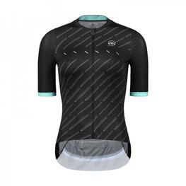 MONTON Cycling short sleeve jersey - WINAIN LADY - black
