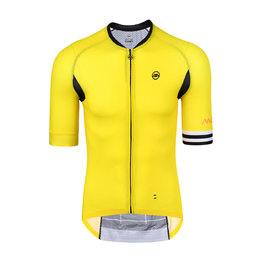 MONTON Cycling short sleeve jersey - LONDON - yellow