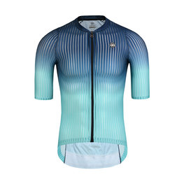 MONTON Cycling short sleeve jersey - SPACE - green/blue