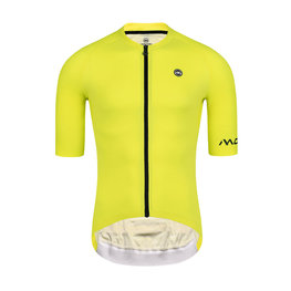 MONTON Cycling short sleeve jersey - FAKIE - yellow