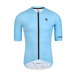 MONTON Cycling short sleeve jersey - FAKIE - light blue