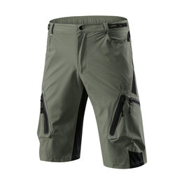 MONTON Cycling shorts without bib - SPORTY MTB - green
