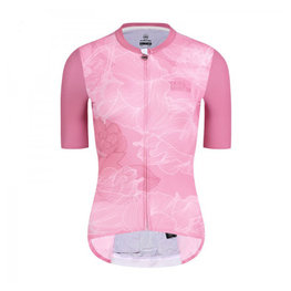 MONTON Cycling short sleeve jersey - WATERFLOWER LADY - pink