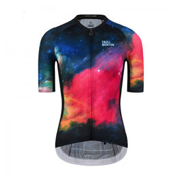 MONTON Cycling short sleeve jersey - UNIVERSE LADY - multicolour